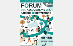 Forum des Associations - Samedi 10 Septembre